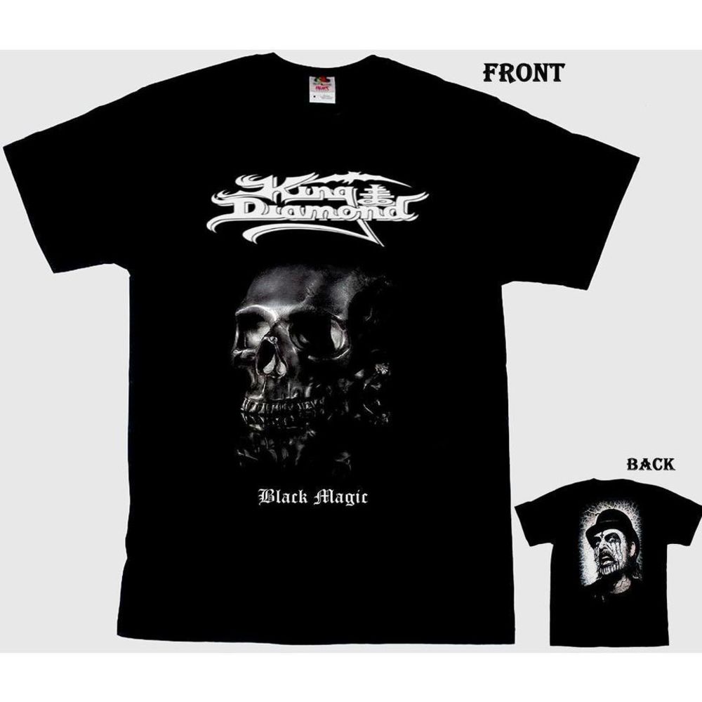 King Diamond Black Magic Tshirt Shirt 2 Sided